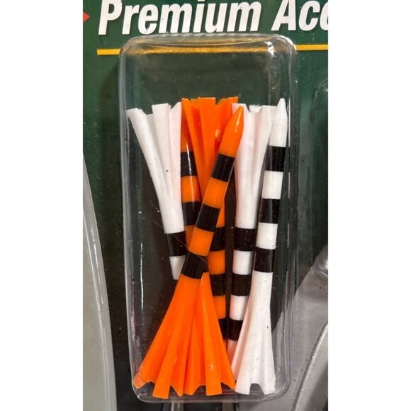 World Of Golf Premium Accessory Pack Divot Club Brush Marker Polymer Golf Tees - Picture 2 of 6